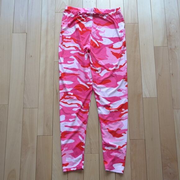 NWOT Eevee Leggings Pink Camo Plus Size - Picture 2 of 4